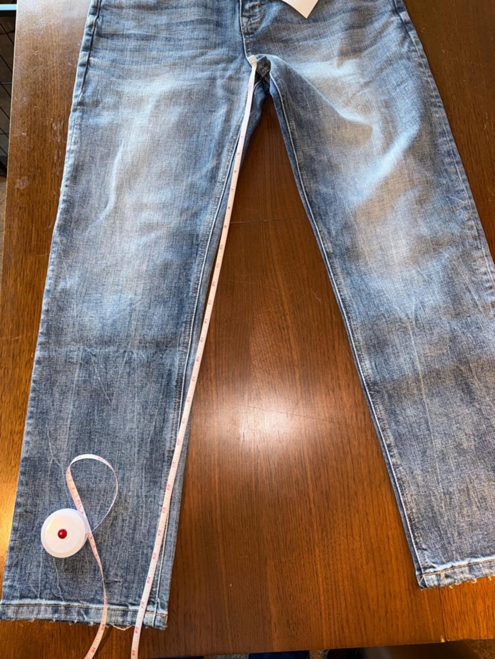 KanCan Light Blue Straight Leg Women's Jeans - Picture 3 of 16